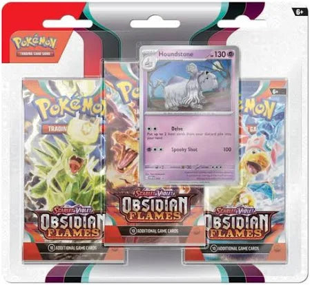 Pokémon TCG: Scarlet & Violet Obsidian Flames Three Pack Blister