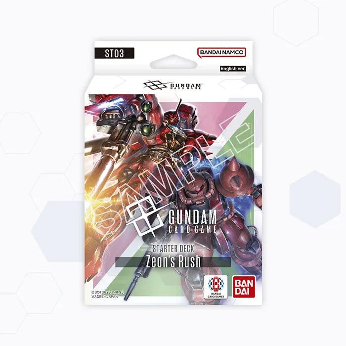 Gundam Card Game: Zeon's Rush [ST03]