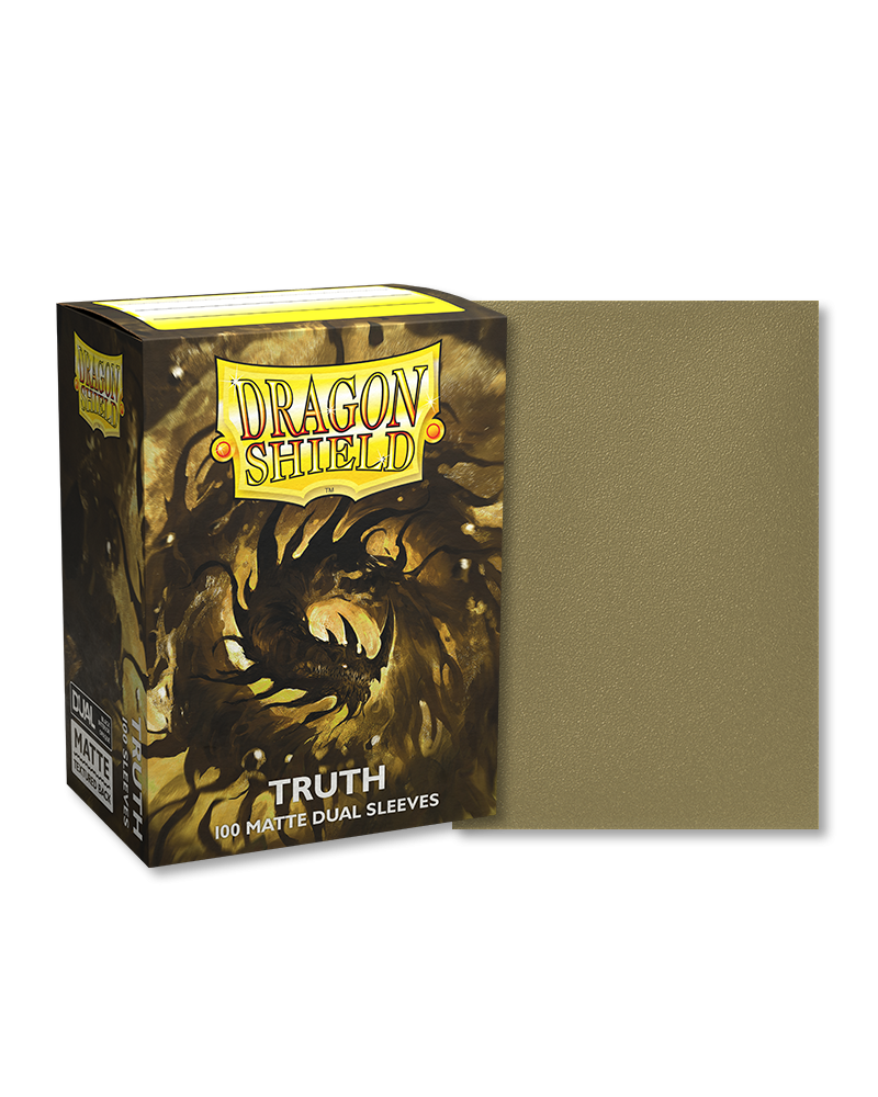 Dragon Shield: Dual Matte: Truth (Gold) (100)