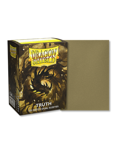 Dragon Shield: Dual Matte: Truth (Gold) (100)