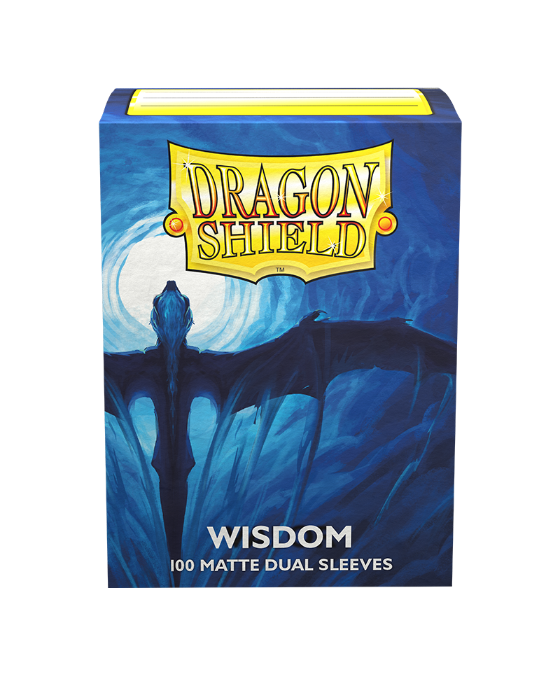 Dragon Shield: Dual Matte: Wisdom (Blue) (100)
