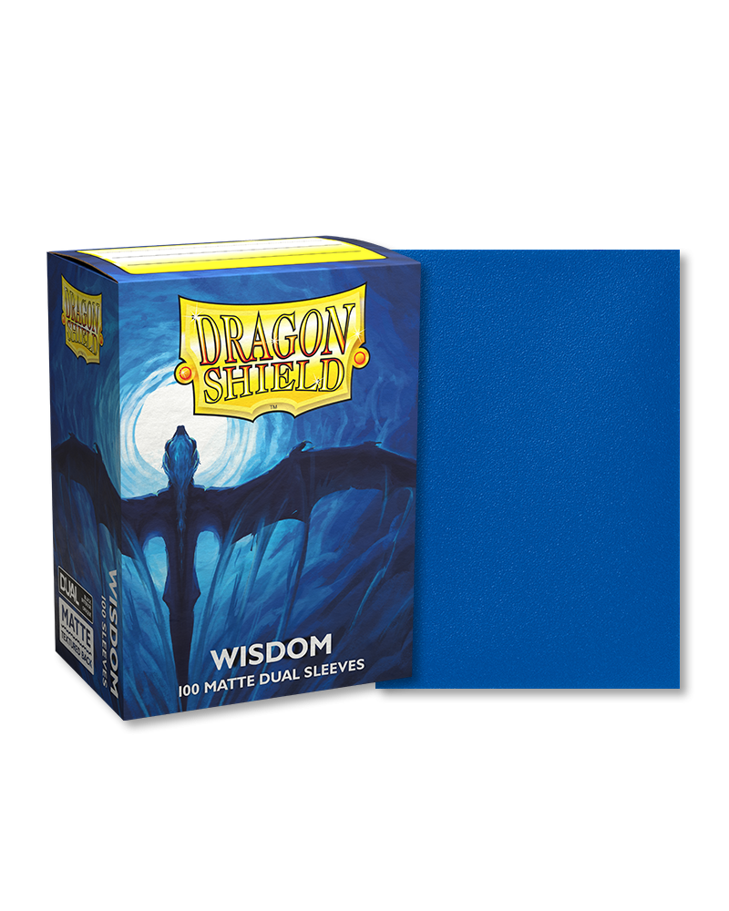 Dragon Shield: Dual Matte: Wisdom (Blue) (100)