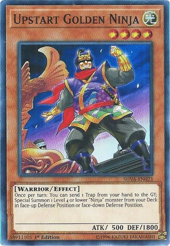 Upstart Golden Ninja [SHVA-EN023] Super Rare