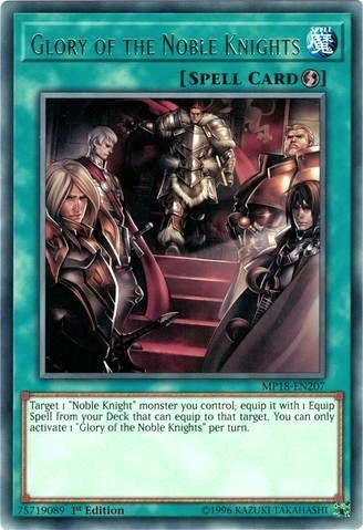 Glory of the Noble Knights [MP18-EN207] Rare