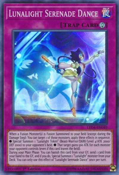 Lunalight Serenade Dance [LED4-EN049] Super Rare