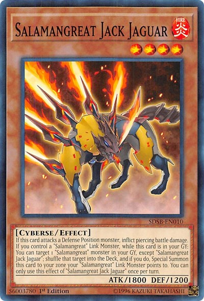 Salamangreat Jack Jaguar [SDSB-EN010] Common