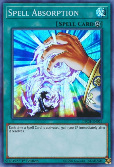 Spell Absorption [INCH-EN053] Super Rare