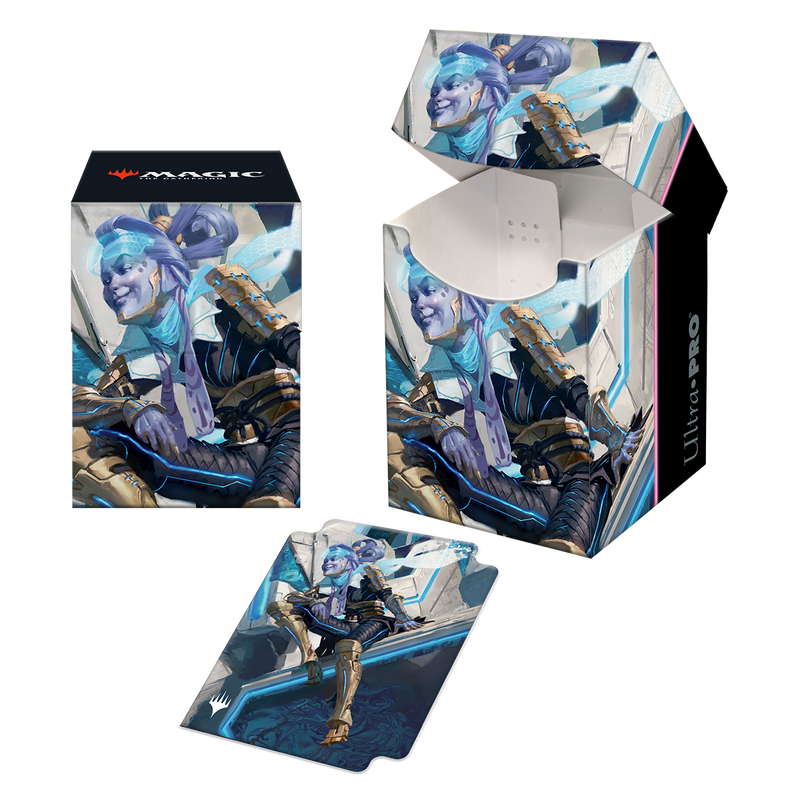 Kamigawa Neon Dynasty Kotori, Pilot Prodigy 100+ Deck Box for Magic: The Gathering