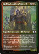 Radha, Coalition Warlord (Foil Etched) [Multiverse Legends]