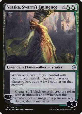Vraska, Swarm's Eminence [War of the Spark] (Japanese)
