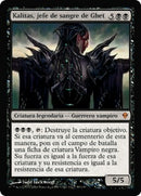 Kalitas, Bloodchief of Ghet [Zendikar] (Spanish)