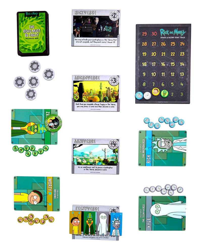 Rick and Morty - The Ricks Must Be Crazy Multiverse Game