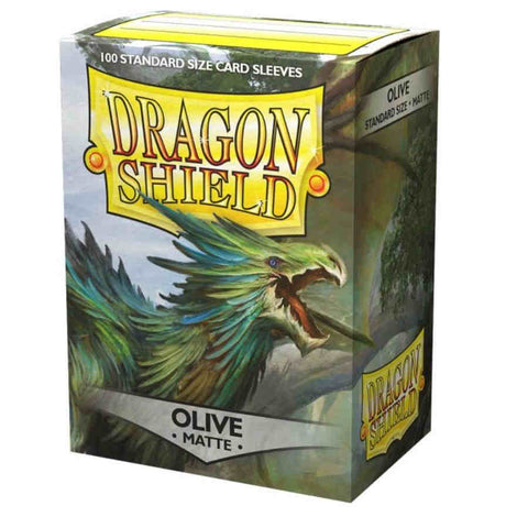 Dragon Shield: Matte: Olive (100)