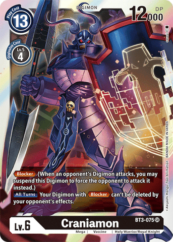 Craniamon [BT3-075] [Release Special Booster Ver.1.5]