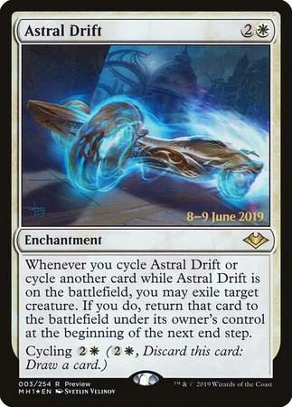 Astral Drift (Alternate Art) [Modern Horizons Promos] (French)