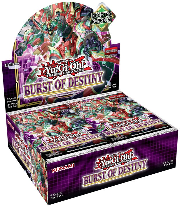 Yugioh Burst of Destiny Booster Box