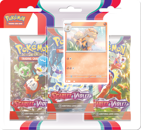 Pokémon TCG: Scarlet & Violet 3 Pack Booster Pack