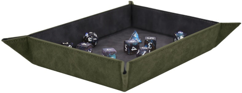 Foldable Dice Tray Emerald