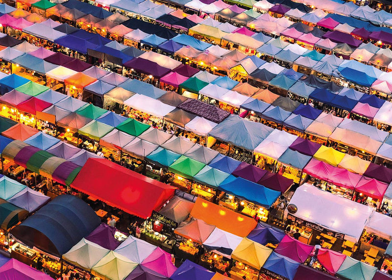 Puzzle: 1000 Thai Market